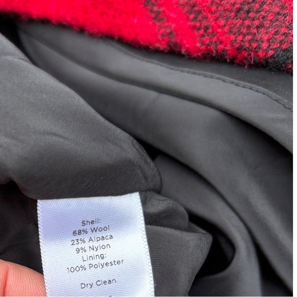 Talbots Women’s 6 Twill A-Line Red “Country Plaid” Lined Wool Blend Skirt - Picture 11 of 12